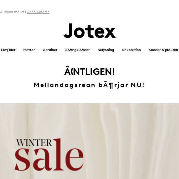 Jotex Emails, Sales & Deals - Page 1