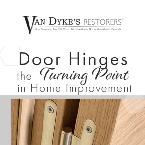 Don't Get Unhinged By Outdated Doors