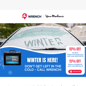 Cold Weather Causing Car Issues? Call Wrench!