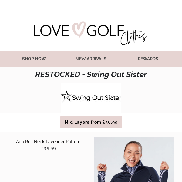 RESTOCKED - Swing Out Sister