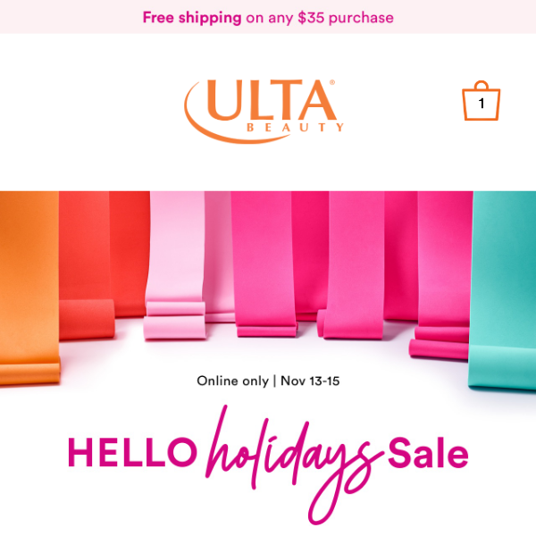 Hello Holidays Sale is HERE!