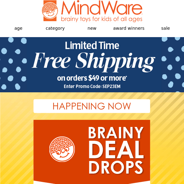 🚨ALERT! Get up to 50% Off With These Brainy Deals!🧡