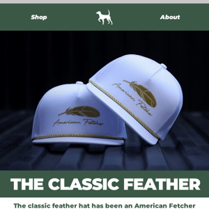 FRESH: The AF White & Gold Feather