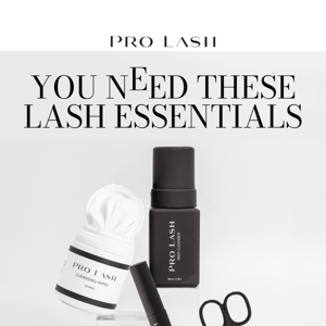 Essentials for 10-Day Lashes 🤩