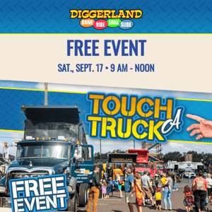 🚚FREE Touch A Truck Event - Stay & Save