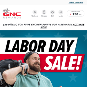 Time to save! ⏰ Shop the Labor Day Sale!