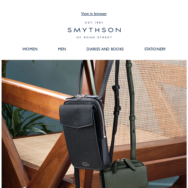 Smythson Soft Travel Bag in Ludlow