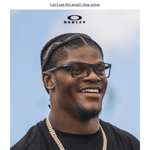 Lamar Jackson X Oakley Authentic Prescription