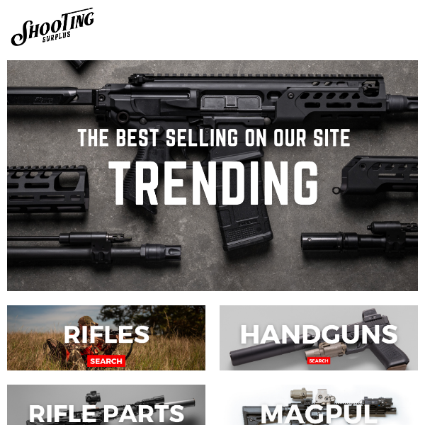 Guns & Ammo. Search this Week's new Trending Products