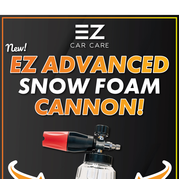 😱 NEW EZ SNOW FOAM CANNON!!! WOO!