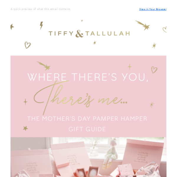 The Tiffy & Tallulah Mother’s Day Gift Guide