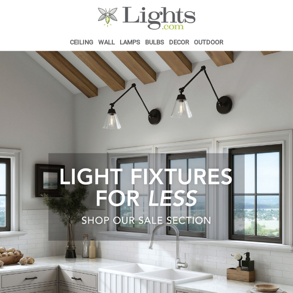 💡 Select Styles on Sale! 🎉 | Lights.com