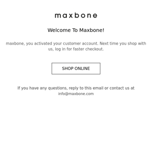 Welcome To maxbone