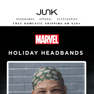 Marvel Christmas Headbands