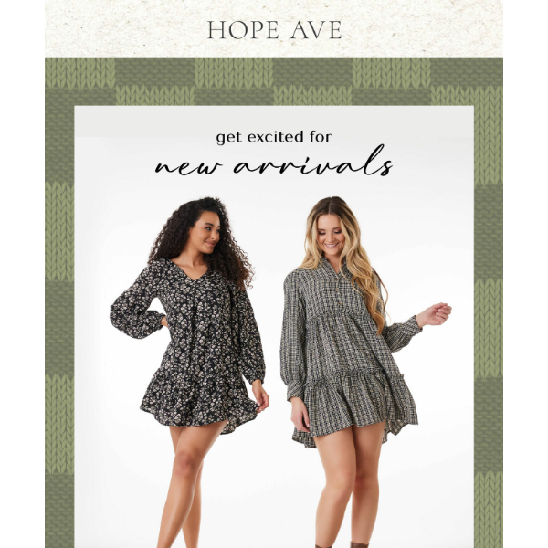 🎉 Get Excited For New Arrivals