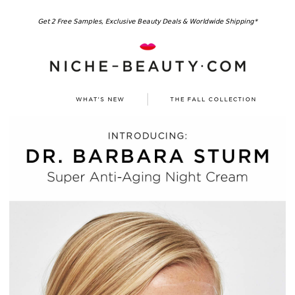 NEW & EXCLUSIVE: We have news by Dr. Barbara Sturm