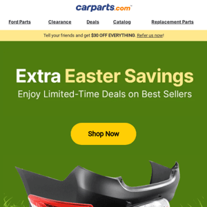 Extra Easter Savings! 🥚 (Deals for Auto Parts Warehouse Inside!)