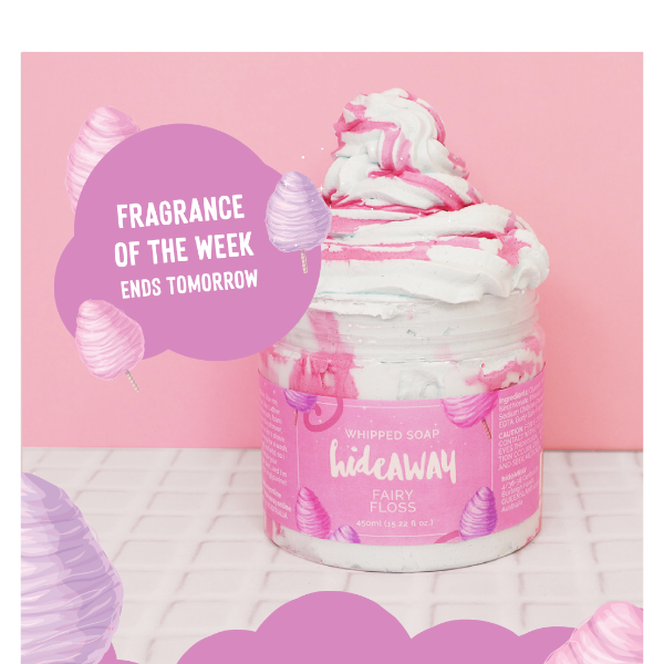 50% OFF Fairy Floss ENDS TOMORROW? 🥺