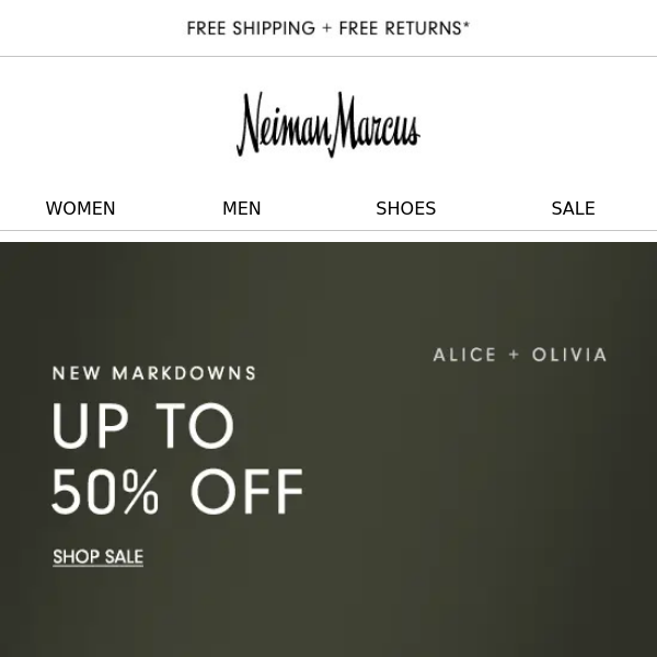 New markdowns: Up to 50% off spring dresses, shoes & more