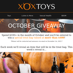 🎃October Giveaway: 4th reveal🎃