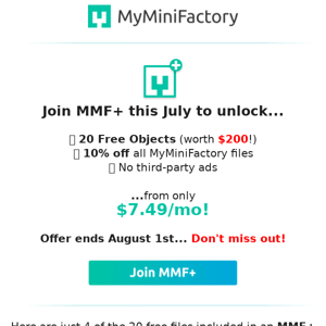 Free STLs from Mammoth Factory + Tytan Troll!