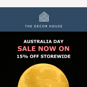 Australia Day Exclusive: 15% Off Our Most Popular Items