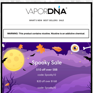 No Trick, Just Treat! Enjoy our Halloween sale!