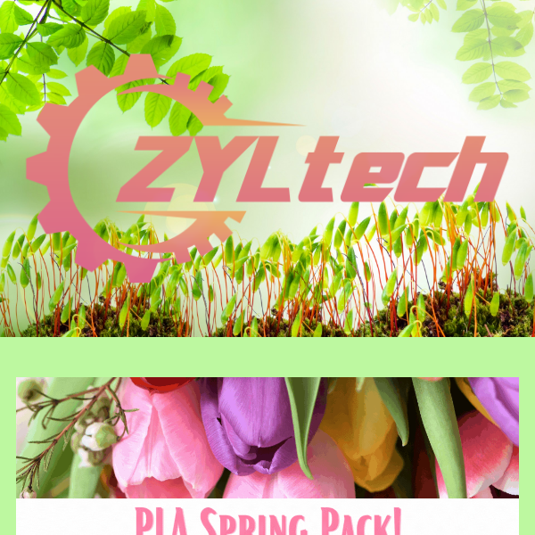 SPRING HAS SPRUNG! FREE SHIPPING on Your Spring Pack Today!