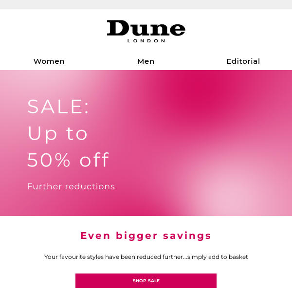 Enjoy further reductions