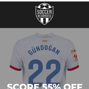 Up to 55% Off for World Cup & Barcelona Fans! 🏆👕