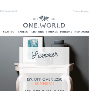 Summer Sale-ing On ⛵