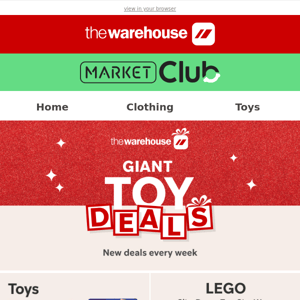 Giant Toy Deals 🧸