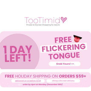🌹 Flickering Tongue Rose 100% On Us (LAST Day!)