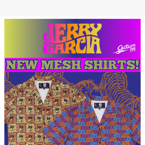 Jerry Garcia New Arrivals 🐅