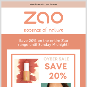 ⚡️20% Cyber Sale Extended