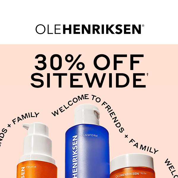 Don't miss it! 30% off spring skincare