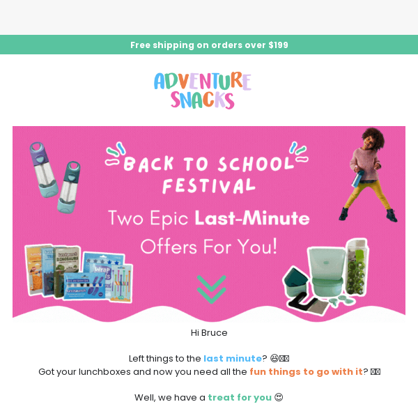 🤩 2 Epic Last-Minute Back to School Offers 🤩