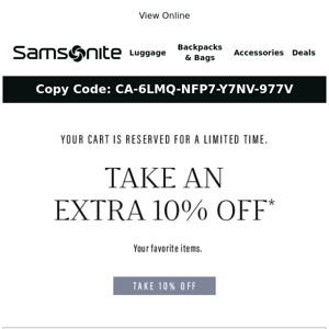10% Off Is Waiting for You…
