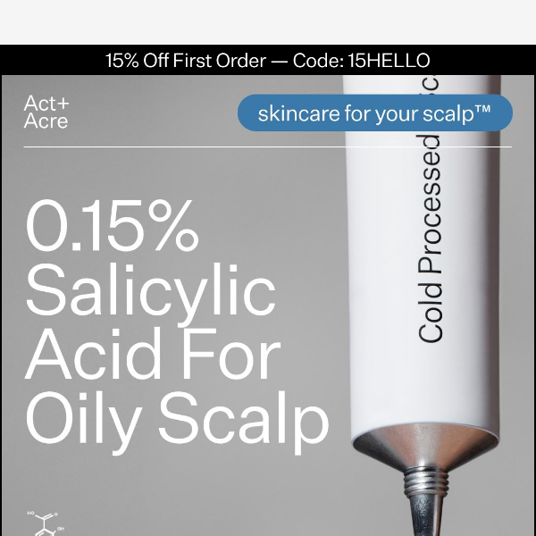 Salicylic Acid For Oily Scalp