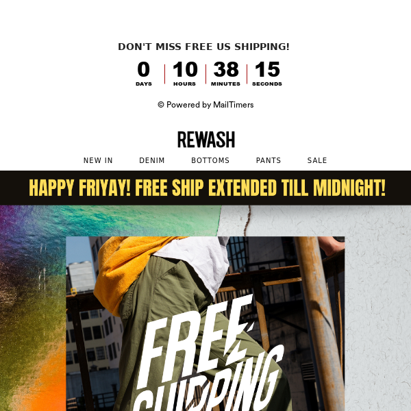 ⏰EXTENDED TILL MIDNIGHT! FREE US SHIPPING ON EVERYTING❗