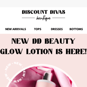 Glow Lotion is HERE! ☀️