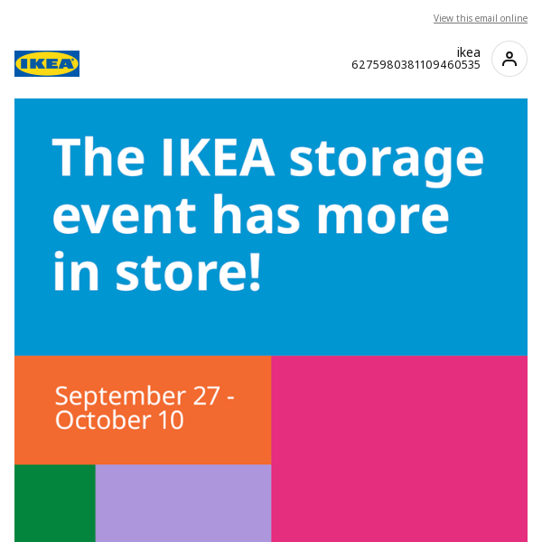 Don’t miss the in-store event this weekend!