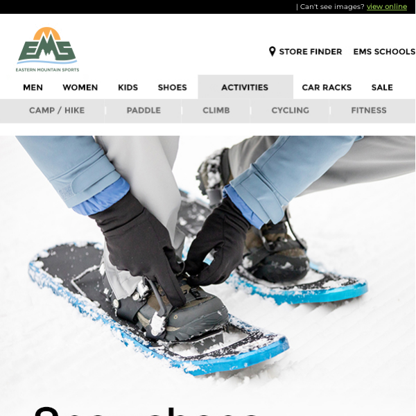 Snowshoes & Traction to Enjoy Winter Outdoors - Eastern Mountain Sports