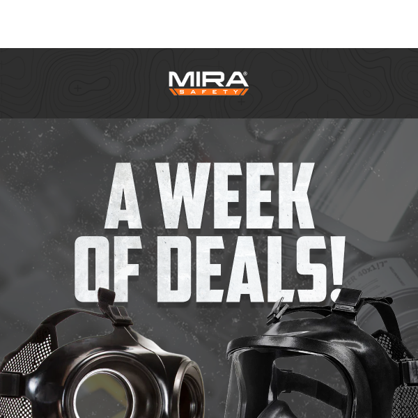 Save 20% on our Best-Selling Gas Masks