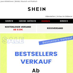 🔥Ab 3.75€! Letzer Sommer & Ausverkauf