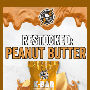 RESTOCKED: Peanut Butter