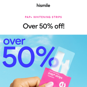 Over 50% off!