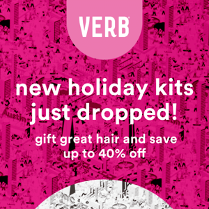 Unveiling New Holiday Kits: Enter the Gifting Era with Verb Products!