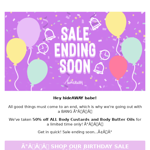 Our 5th Birthday Sale is ending soon! ⏰