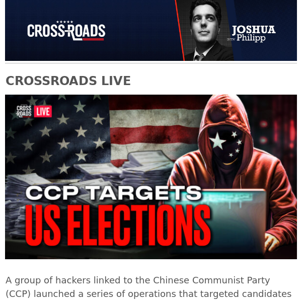 CCP Hackers Targeted US Presidential Campaign Staff